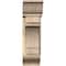 Ekena Millwork Merced Traditional Rough Sawn Bracket w/ Offset Brace, Douglas Fir, 8"W x 24"D x 28"H BKT0806X24X28MRC01RDF - alternate 2